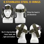 Adjustable Neck Harness with Resistance Bands