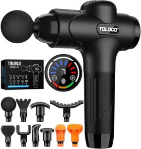 TOLOCO Deep Tissue Percussion Massage Gun