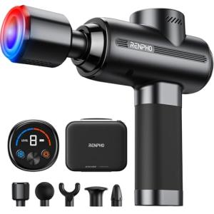 RENPHO Active Thermacool Massage Gun with Heat