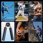 Zeagus 4-Pack Adjustable Grip Strength Trainers