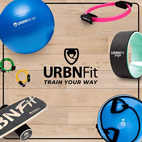 URBNFit Yoga Blocks with Strap - 2 Pack Set