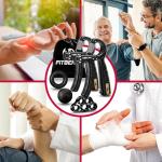 FitBeast Hand Grip Strengthener Workout Kit 5 Pack