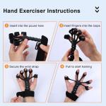 Grip Strength Trainer Kit with Hand Gripper