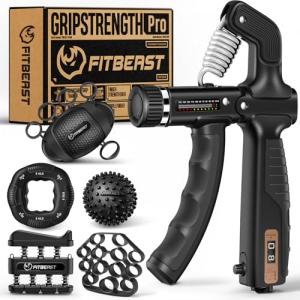 FitBeast 6-Pack Adjustable Grip Strength Trainer