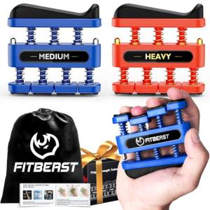 FitBeast Finger Strengthener and Grip Trainer Set