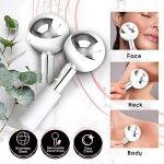 Unbreakable Steel Ice Globes for Facial Massage