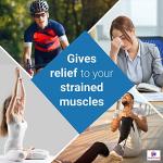 PRIME Fitness Cold Massage Roller Ball for Muscle Relief