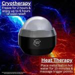 Cryoglide Massage Ball Roller for Muscle Recovery