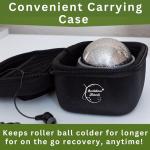 Cryoglide Massage Ball Roller for Muscle Recovery