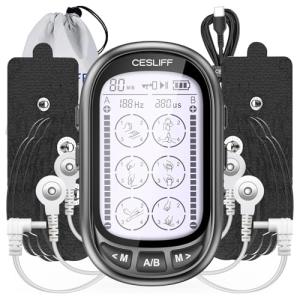 Dual Channel TENS EMS Unit with 24 Modes