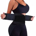 VENUZOR Women's Waist Trainer Belt - Black, Large