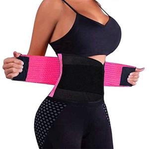 VENUZOR Women's Waist Trainer Belt - Hot Pink
