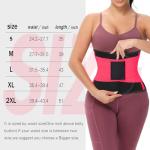VENUZOR Women's Waist Trainer Belt - Hot Pink