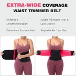 VENUZOR Women's Waist Trainer Belt - Hot Pink