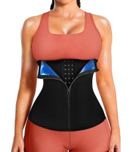 LEINIDINA Women's Zipper Waist Trainer Corset