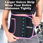 TESETON Waist Trainer Sweat Band for Men and Women