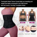 TrainingGirl Women's Waist Trainer for Workout and Weight Loss