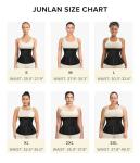 Junlan Women’s Sauna Waist Trainer - Blue, Large