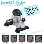 Himaly Mini Under Desk Exercise Bike with LCD