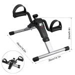Compact Folding Pedal Exerciser for Home Workouts