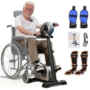 Electric Therapy Exercise Bike with Arm and Leg Support