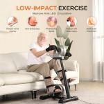 Electric Therapy Exercise Bike with Arm and Leg Support