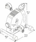 MagneTrainer Mini Exercise Bike for Arms and Legs