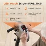 Electric Therapy Exercise Bike with Arm and Leg Support