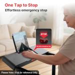 Yesoul Walking Treadmill for Seniors with LED Display