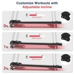 Redliro Foldable Walking Treadmill for Seniors