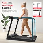 Redliro Treadmill for Seniors with Desk & Cup Holder