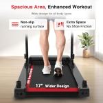 Redliro Treadmill for Seniors with Desk & Cup Holder