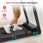 Redliro Treadmill for Seniors with Desk & Cup Holder