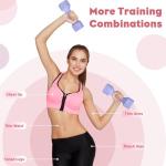 Adjustable 11Lb Dumbbell Set for Home Workouts