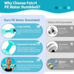 Aquatic Exercise Dumbbells Set of 2 - Green