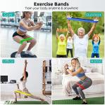 5-Pack Resistance Bands for Strength Training and Stretching