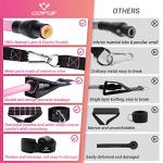 5-Level Resistance Bands with Handles for Workouts