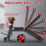 Foldable Adjustable Weight Bench for Home Gym