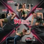 FLYBIRD Foldable Adjustable Weight Bench for Workouts