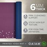 Gaiam Extra Thick Non-Slip Yoga Mat - Sky