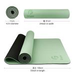 Eco-Friendly Non-Slip Yoga Mat with Strap