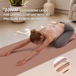 Extra Thick Non-Slip Yoga Mat with Strap