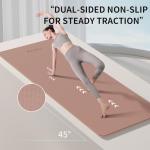 Extra Thick Non-Slip Yoga Mat with Strap