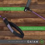 Gaiam Restore Pilates Bar Kit for Total Body Workout