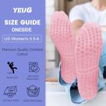 Non-Slip Grip Socks for Women - Pilates & Yoga