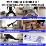 Lerpio Portable Pilates Reformer with Extended Track
