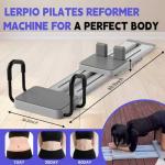 Lerpio Portable Pilates Reformer with Extended Track