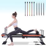 Foldable Pilates Reformer for Home Workouts