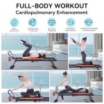 Foldable Pilates Reformer for Home Workouts