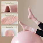 BONANGEL Grip Socks for Yoga and Pilates, 3 Pairs